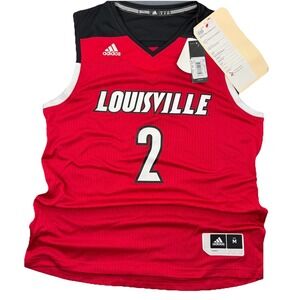 NWT ADIDAS‎ NCAA Cardinals Univ of Louisville Jersey Production tag #2 - Medium